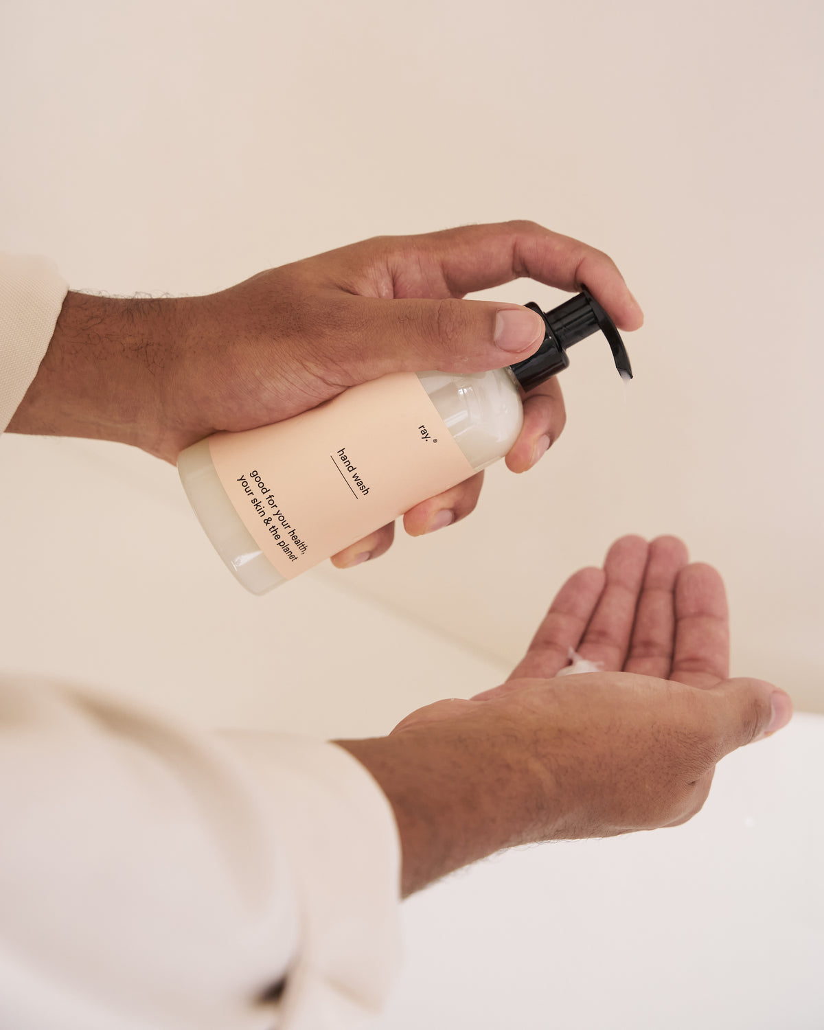 Zachte Handenroutine
