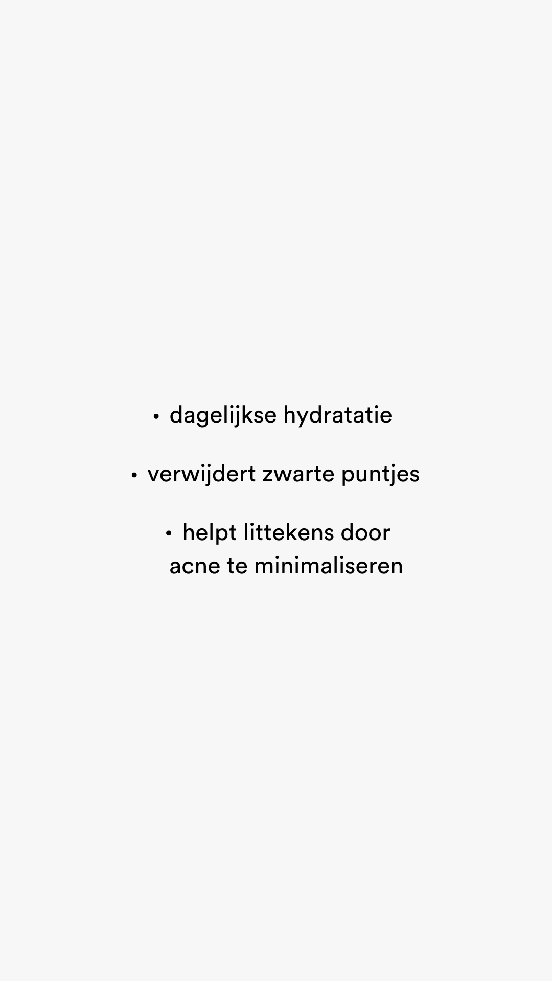 Gelaatscrème voor Acnegevoelige Huid