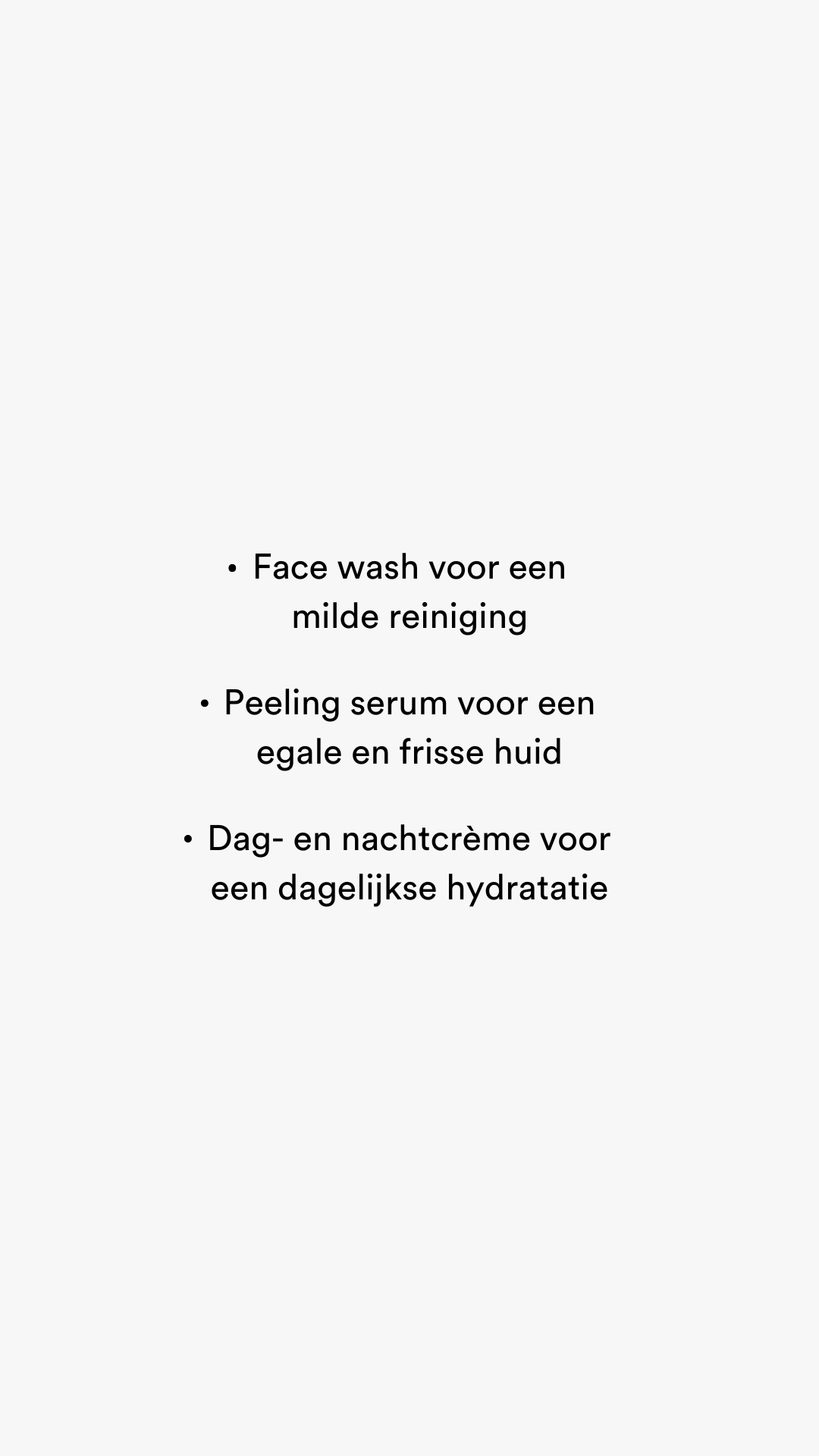 Egale Huid Gelaatsroutine