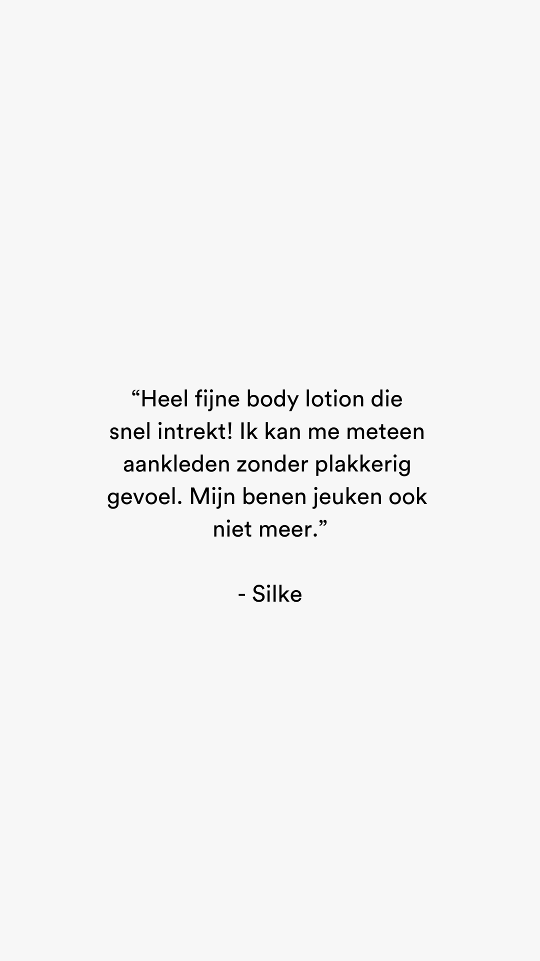 Body Lotion