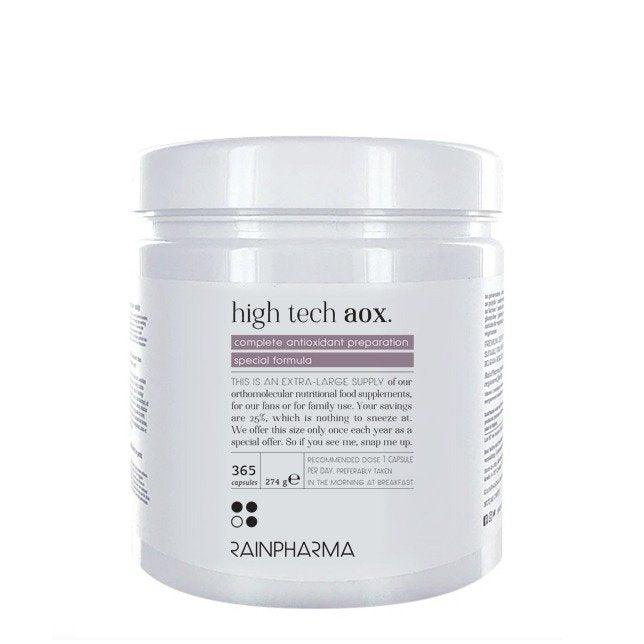 Een witte plastic verpakking van RainPharma&