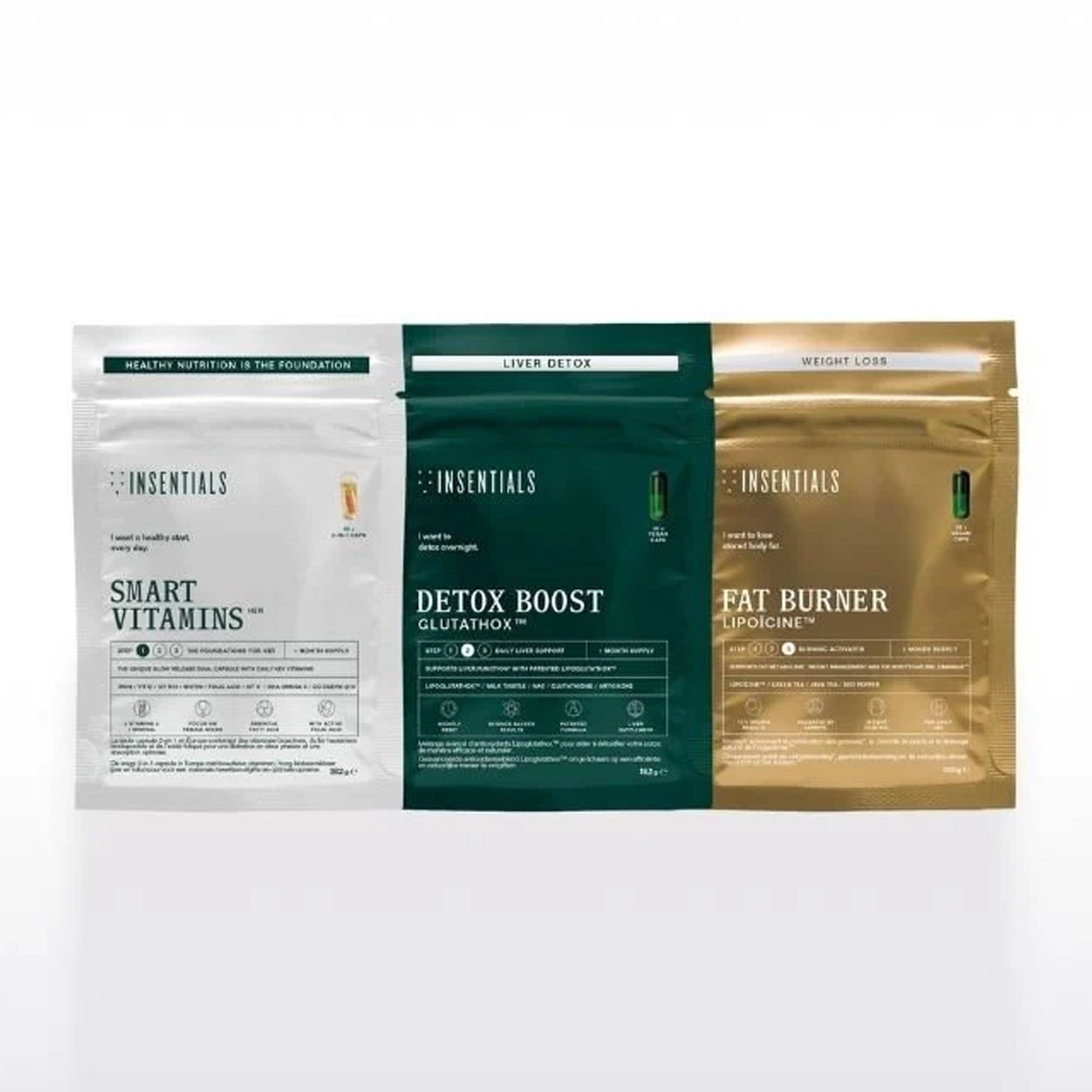 Fatburner Routine 1-2-3 / Smart Weight Pack (vetmetabolisme & energie+)
