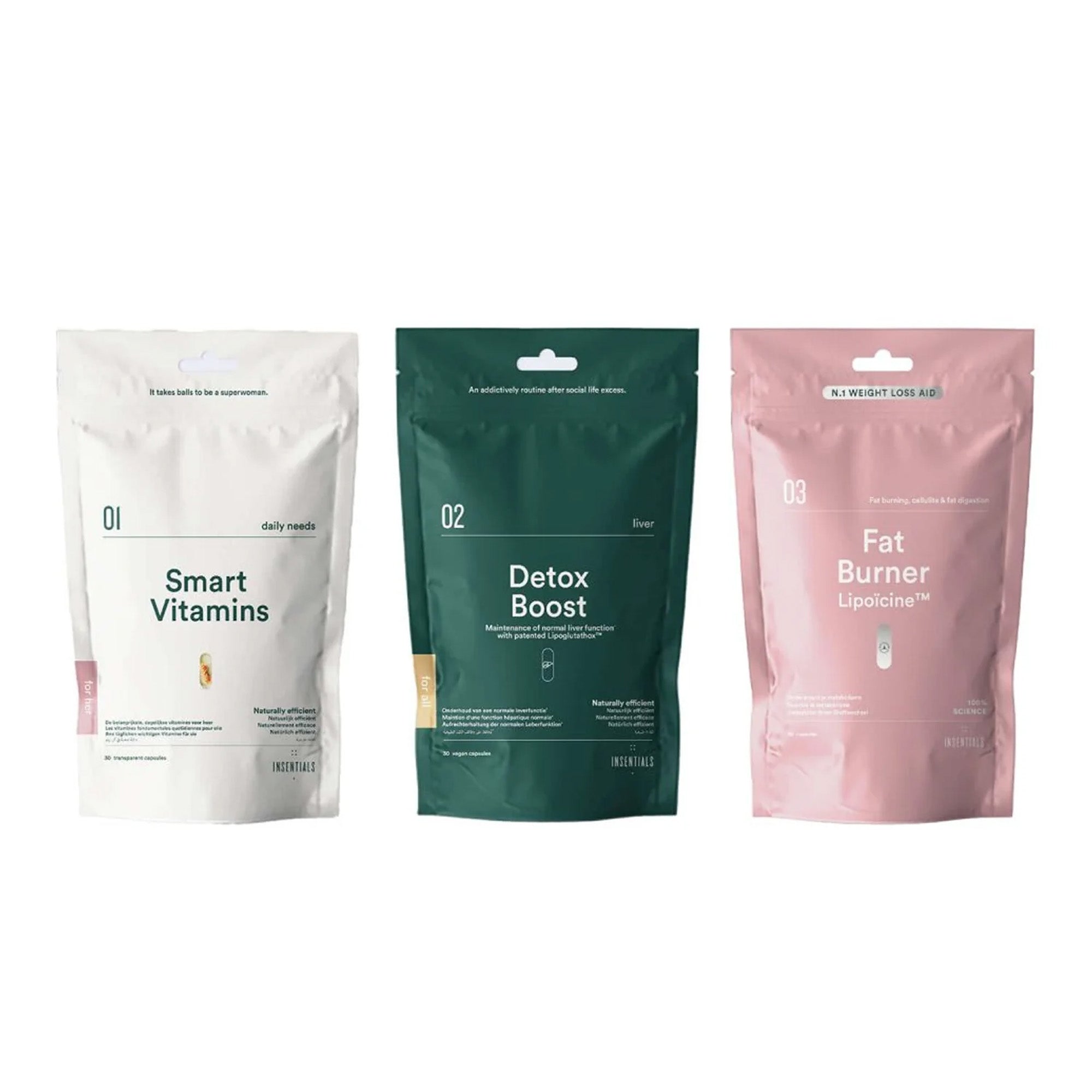 Fatburner Routine 1-2-3 / Smart Weight Pack (vetmetabolisme & energie+)
