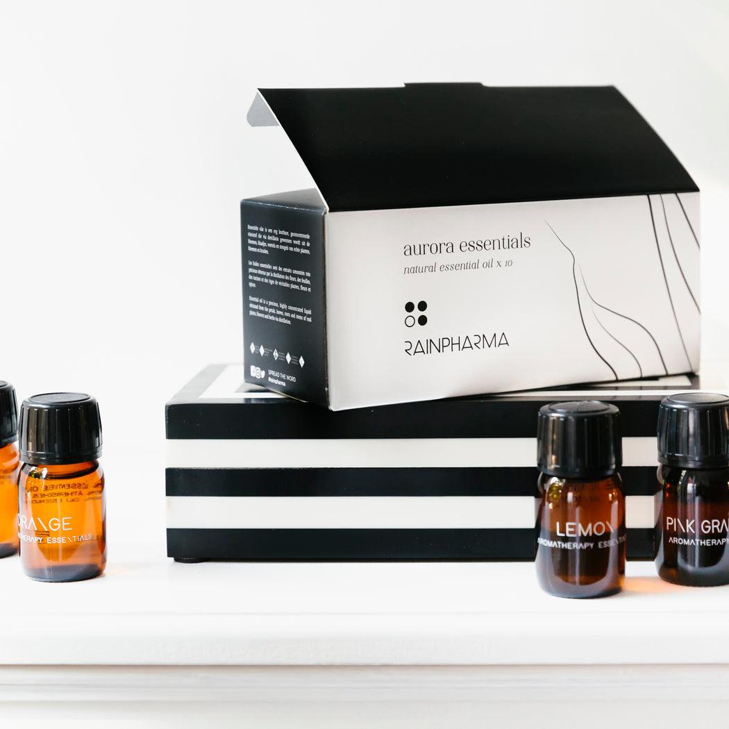 Rainpharma - RainPharma Essential Oil Startset - 10 essentiële oliën &