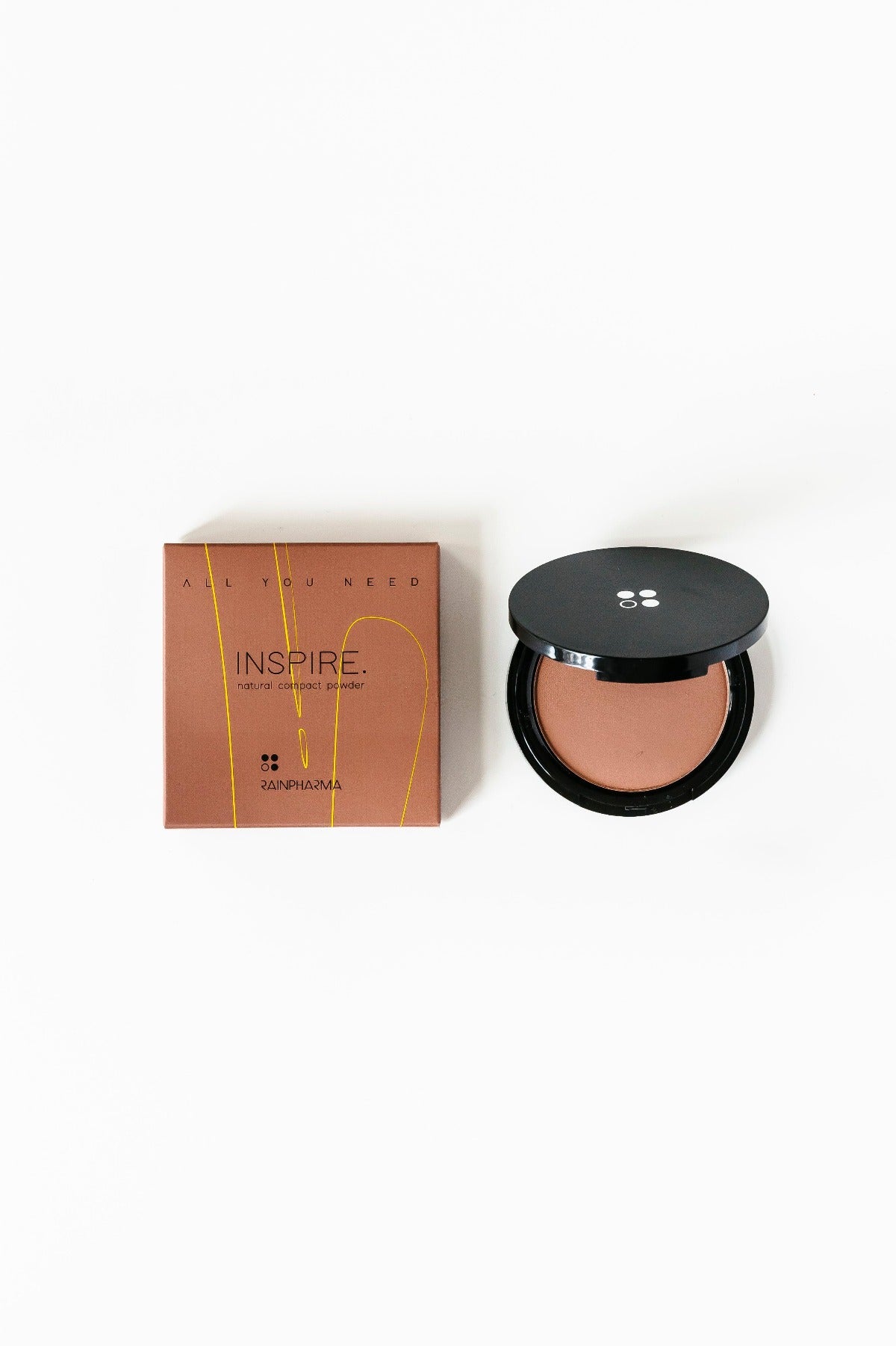 Rainpharma - Rainpharma Make Up - Natural Compact Powder &