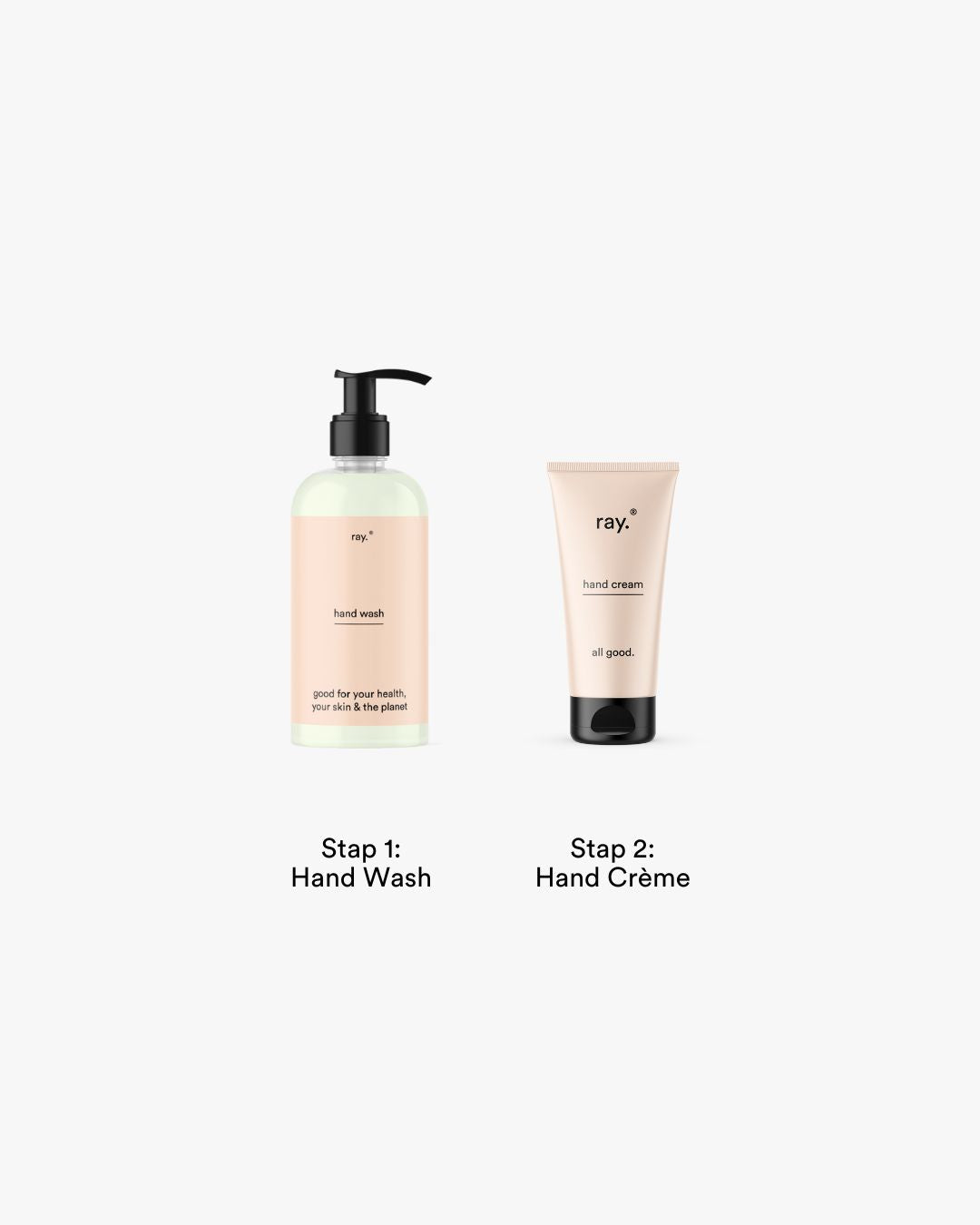 Zachte Handenroutine
