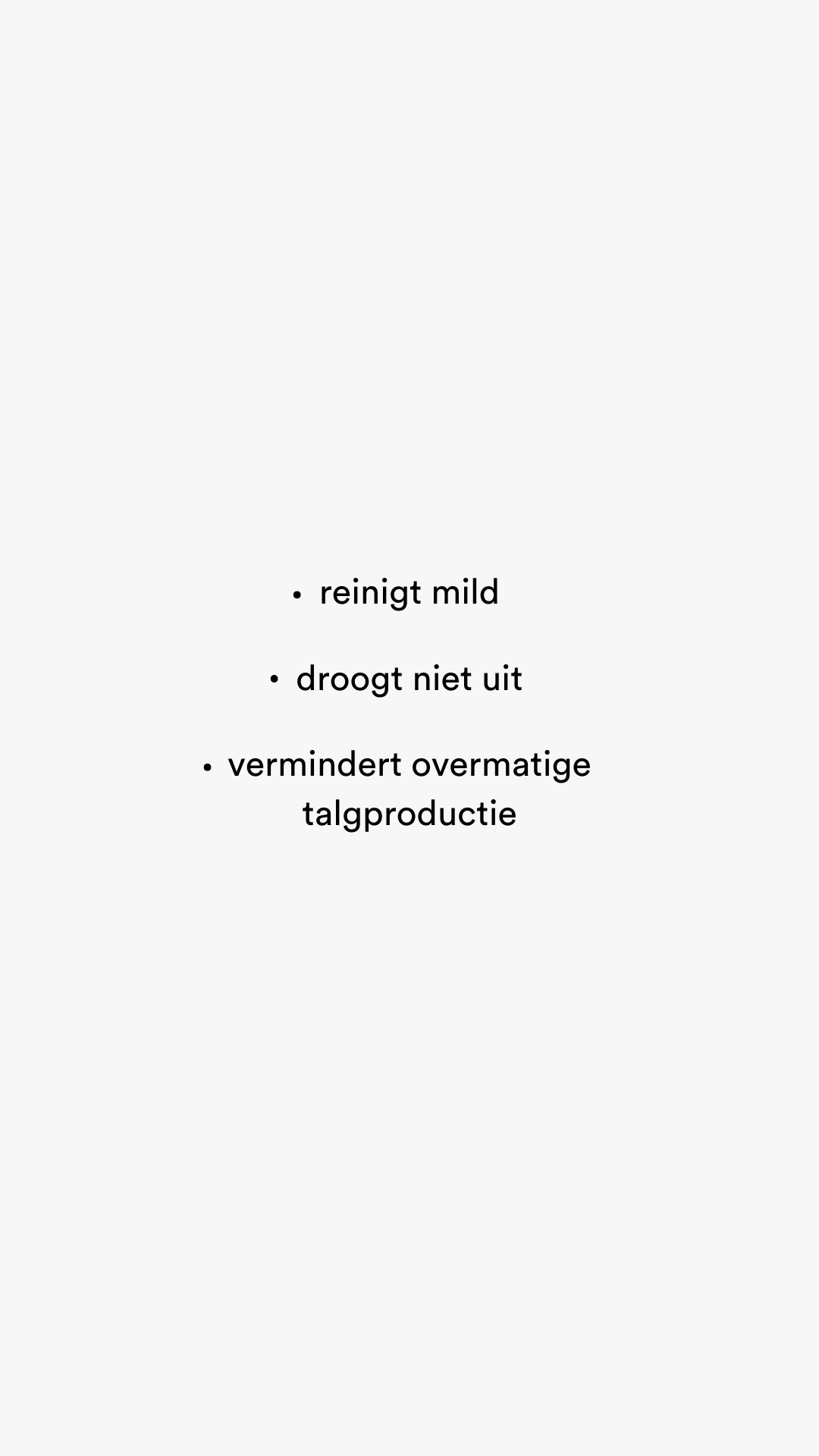 Wasgel voor Acnegevoelige Huid