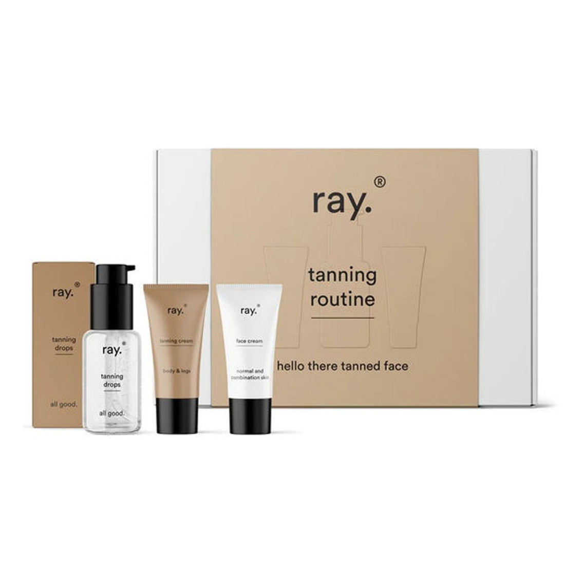 Ray Cadeauset - Gelaatsroutine (tanning)