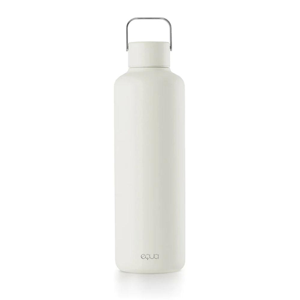 Equa - Equa - Waterfles - Stainless steel - Lightweight Timeless Off White Bottle - Waterfles - Puur Living