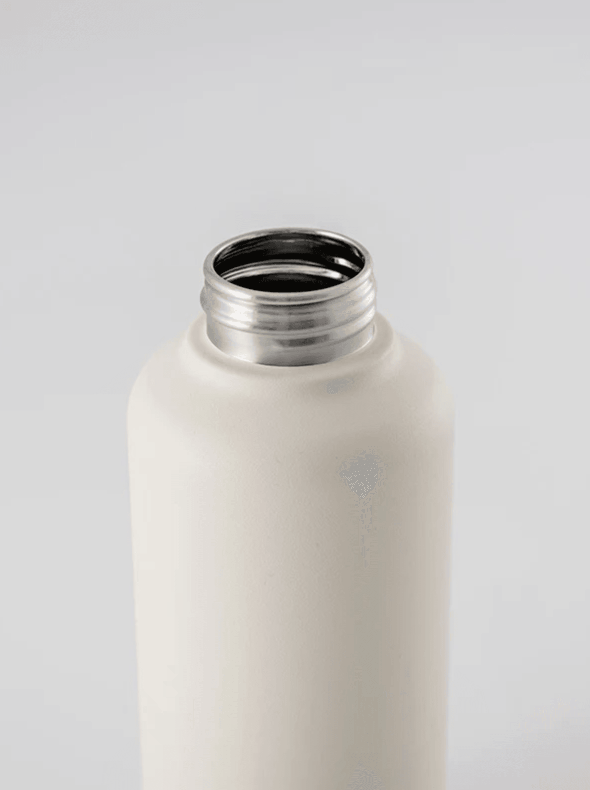 Equa - Equa - Waterfles - Stainless steel - Lightweight Timeless Off White Bottle - Waterfles - Puur Living