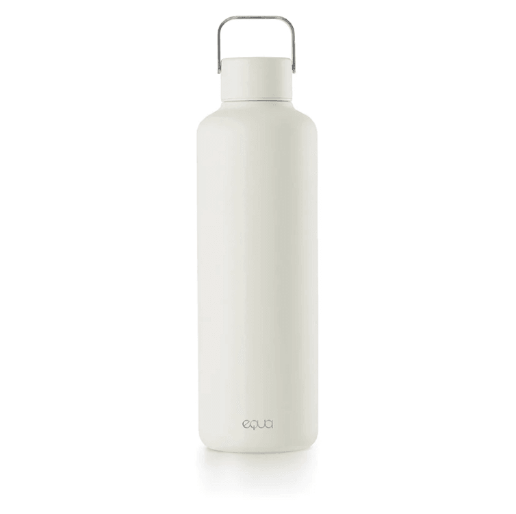 Equa - Equa - Waterfles - Stainless steel - Lightweight Timeless Off White Bottle - Waterfles - Puur Living