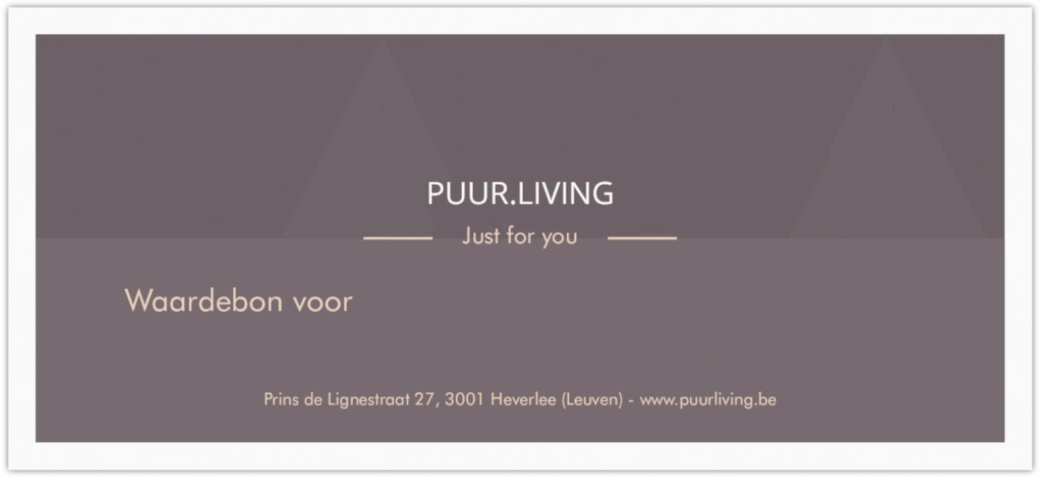 Puur Living - Cadeaubon Duo Workshop Rainpharma gelaatsverzorging + make-up met feestelijke ontvangst - Cadeaubon - Puur Living