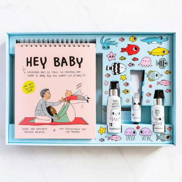 Rainpharma - Hey Baby - Giftbox - babyverzorging - Puur Living
